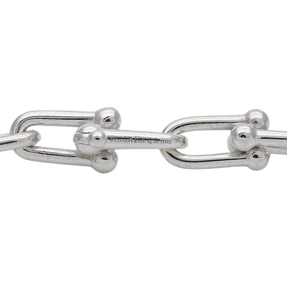TIFFANY&Co. ティファニー ハードウェア グラジュエイテッド リンク ネックレス SV925 シルバー レディース メンズ 磨き済み【中古】