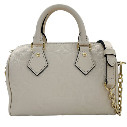 LOUIS VUITTON ルイ・ヴィトン アンプラント スピーディ バンドリエール20 2wayバッグ クレーム M58954 モノグラムアンプラント レディース 【中古】