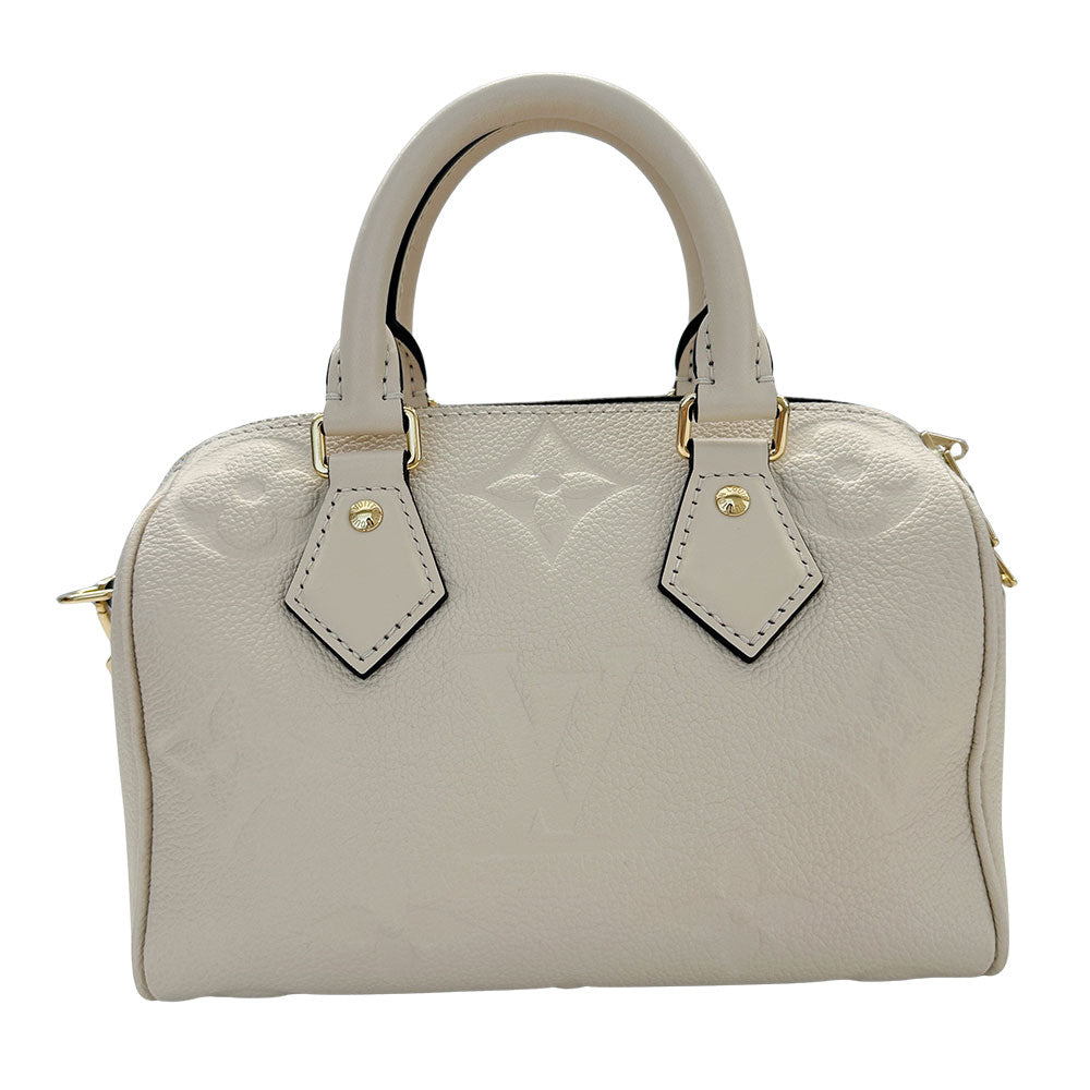 LOUIS VUITTON ルイ・ヴィトン アンプラント スピーディ バンドリエール20 2wayバッグ クレーム M58954 モノグラムアンプラント レディース 【中古】