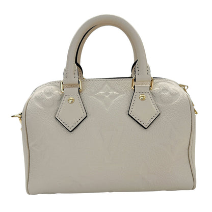 LOUIS VUITTON ルイ・ヴィトン アンプラント スピーディ バンドリエール20 2wayバッグ クレーム M58954 モノグラムアンプラント レディース 【中古】
