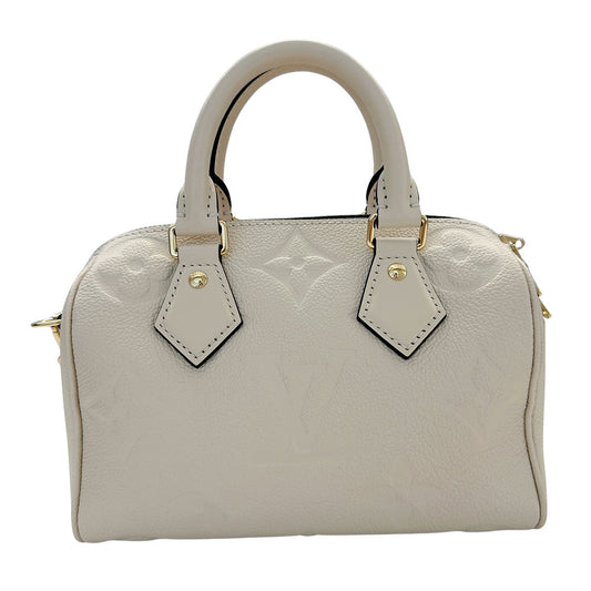LOUIS VUITTON ルイ・ヴィトン アンプラント スピーディ バンドリエール20 2wayバッグ クレーム M58954 モノグラムアンプラント レディース 【中古】
