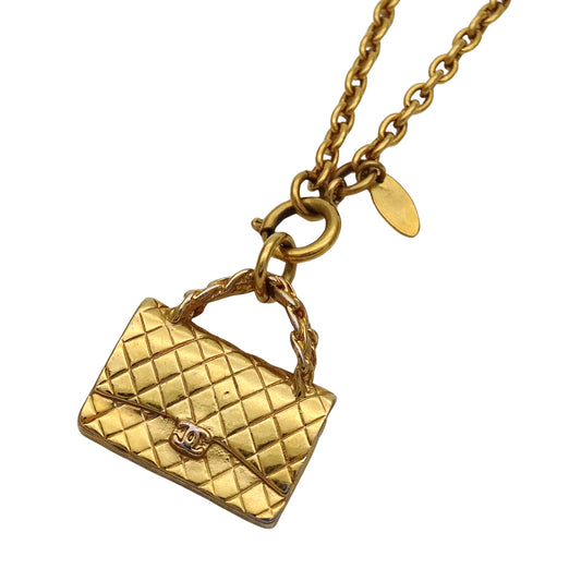CHANEL シャネル ネックレス マトラッセ GP ゴールド レディース メンズ 【中古】