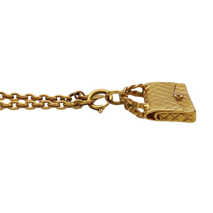 CHANEL シャネル ネックレス マトラッセ GP ゴールド レディース メンズ 【中古】