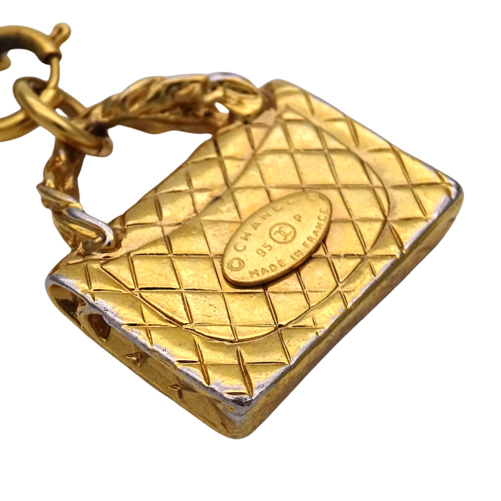 CHANEL シャネル ネックレス マトラッセ GP ゴールド レディース メンズ 【中古】