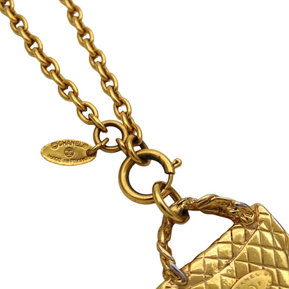 CHANEL シャネル ネックレス マトラッセ GP ゴールド レディース メンズ 【中古】