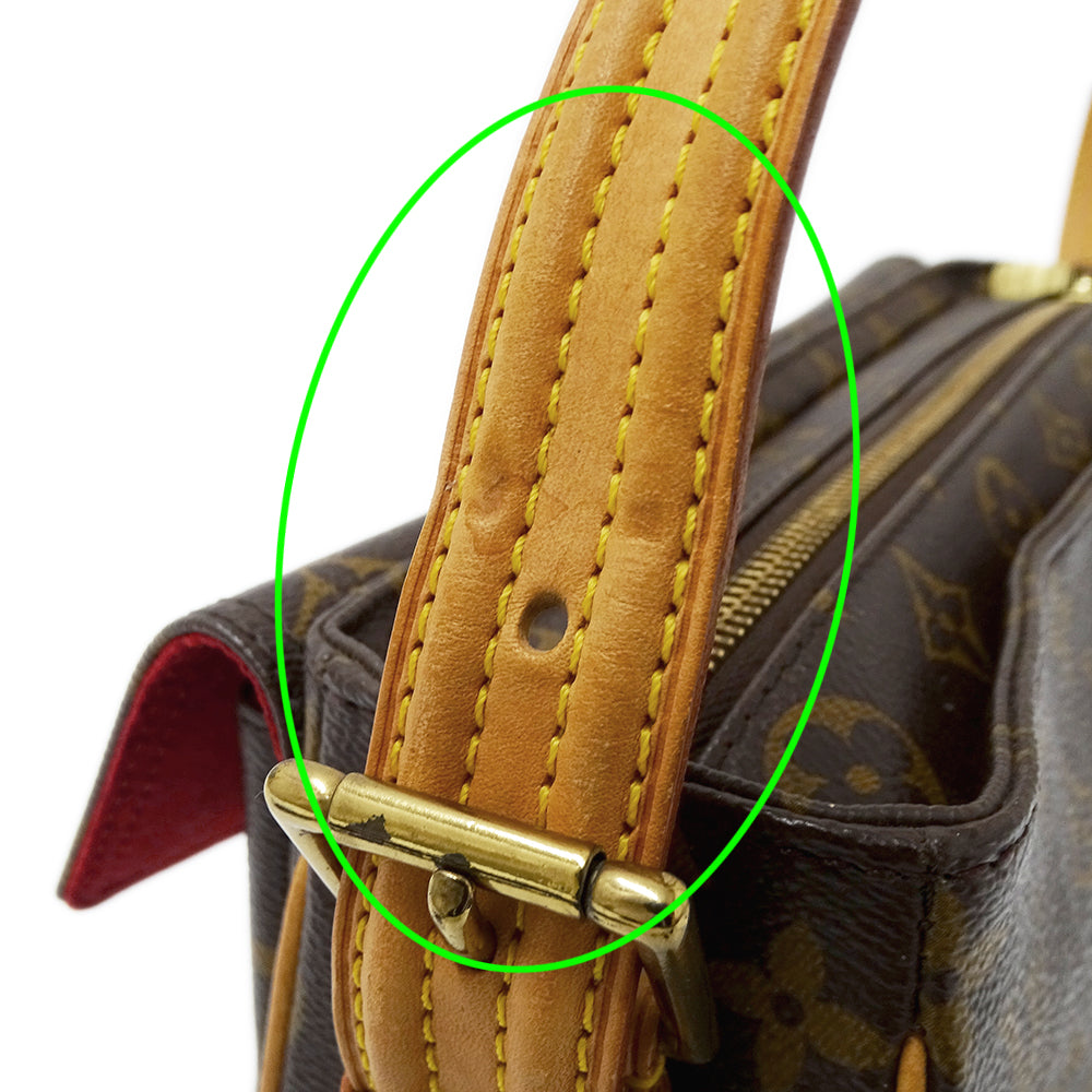 LOUIS VUITTON ルイ・ヴィトン ヴィバ シテ MM ショルダーバッグ モノグラム M51164 レディース 【中古】