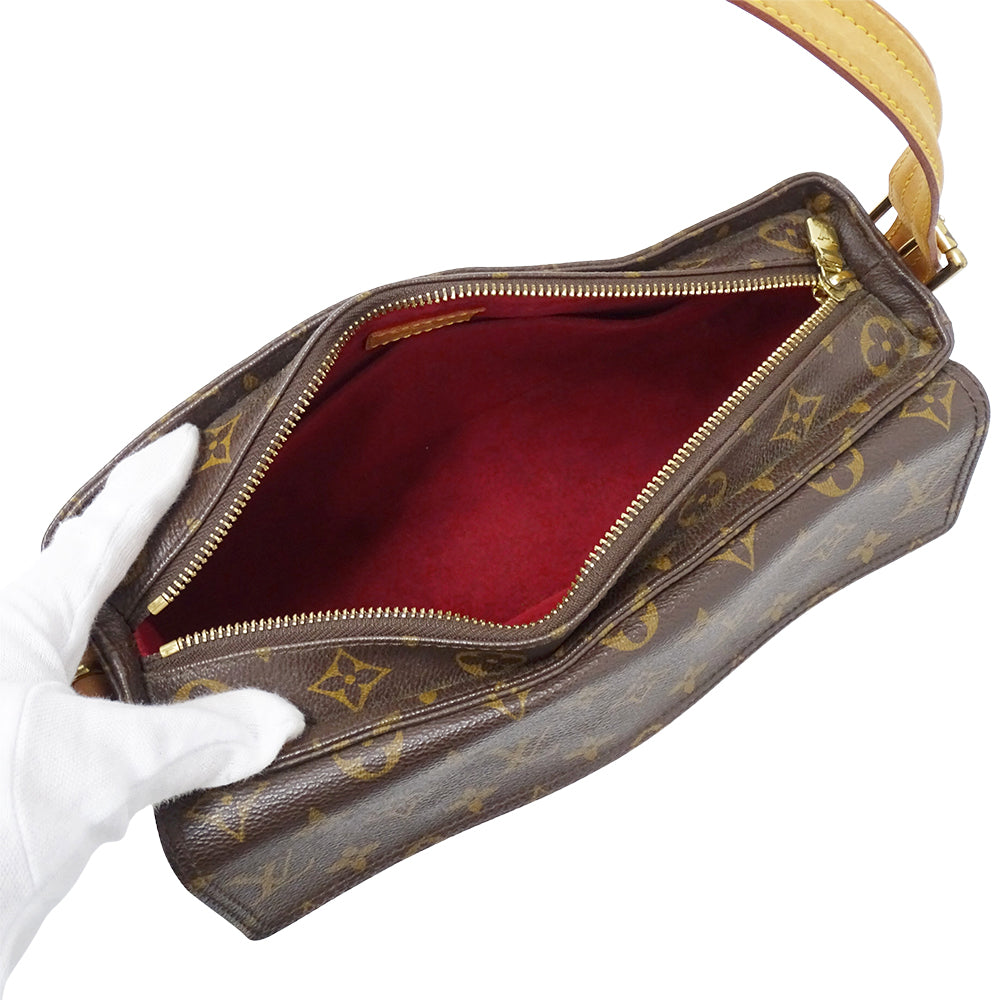 LOUIS VUITTON ルイ・ヴィトン ヴィバ シテ MM ショルダーバッグ モノグラム M51164 レディース 【中古】