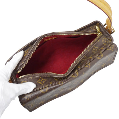 LOUIS VUITTON ルイ・ヴィトン ヴィバ シテ MM ショルダーバッグ モノグラム M51164 レディース 【中古】