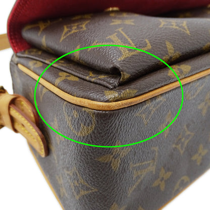 LOUIS VUITTON ルイ・ヴィトン ヴィバ シテ MM ショルダーバッグ モノグラム M51164 レディース 【中古】