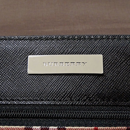 BURBERRY バーバリー ショルダーバッグ ブラック レザー レディース 【中古】