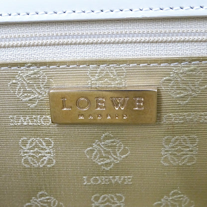 LOEWE ロエベ ハンドバッグ ベージュ スエード レディース 【中古】