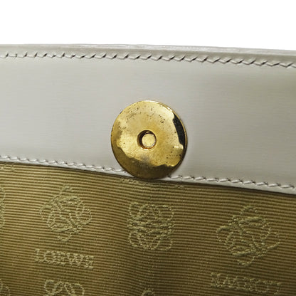 LOEWE ロエベ ハンドバッグ ベージュ スエード レディース 【中古】