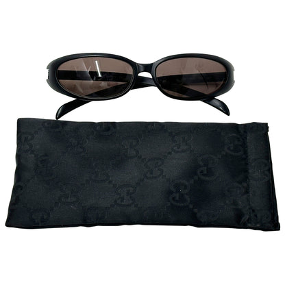 GUCCI グッチ サングラス ブラック GG1189/S オーバル レディース メンズ 【中古】