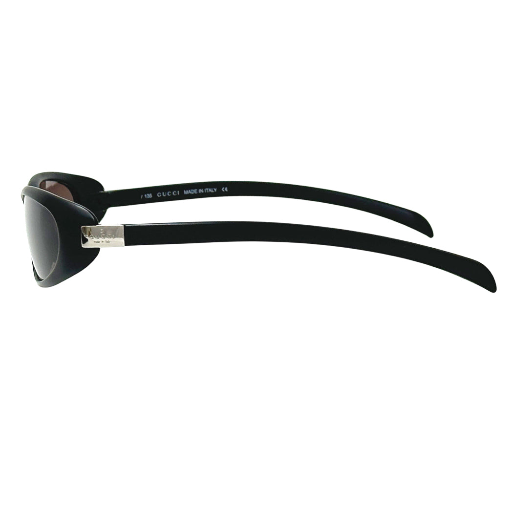 GUCCI グッチ サングラス ブラック GG1189/S オーバル レディース メンズ 【中古】