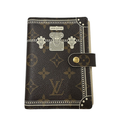 LOUIS VUITTON ルイ・ヴィトン アジェンダPM 手帳カバー モノグラム マルヴォワール ブラウン R20965 モノグラムキャンバス レディース メンズ 【中古】