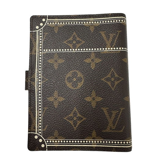 LOUIS VUITTON ルイ・ヴィトン アジェンダPM 手帳カバー モノグラム マルヴォワール ブラウン R20965 モノグラムキャンバス レディース メンズ 【中古】