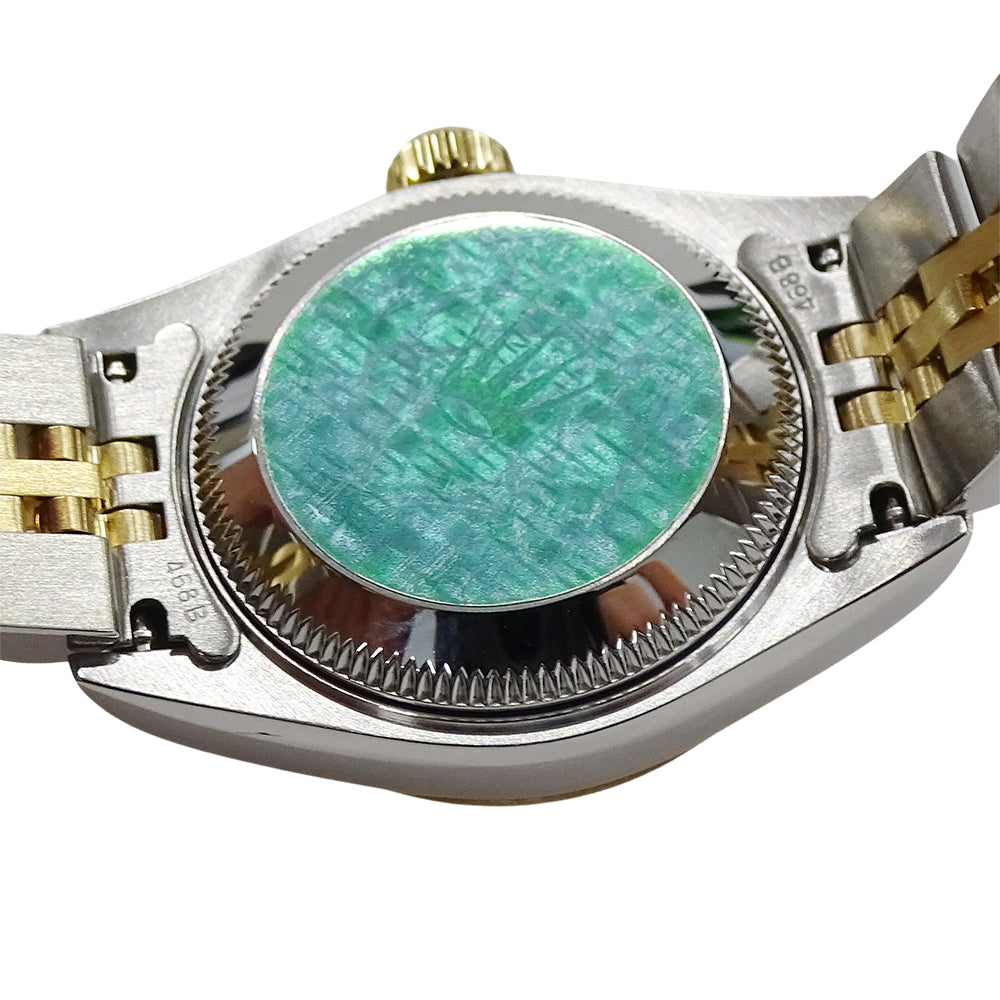 ROLEX ロレックス デイトジャスト 79173G F番 レディース 腕時計 10Pダイヤ 自動巻き AT ステンレス ゴールド 磨き済み【中古】