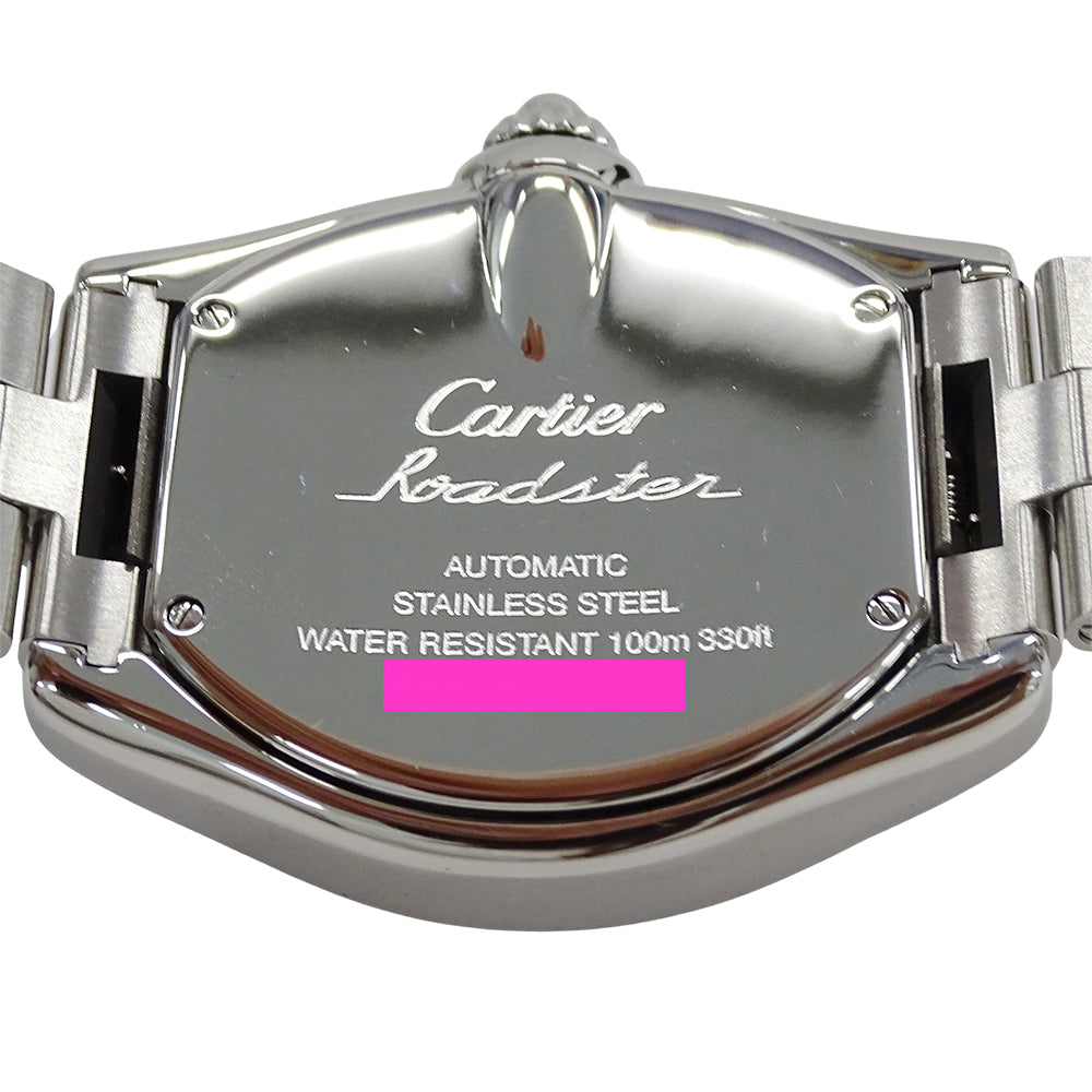 Cartier カルティエ ロードスター GMT XL W62032X6 メンズ 腕時計 自動巻き SS 磨き済み【中古】