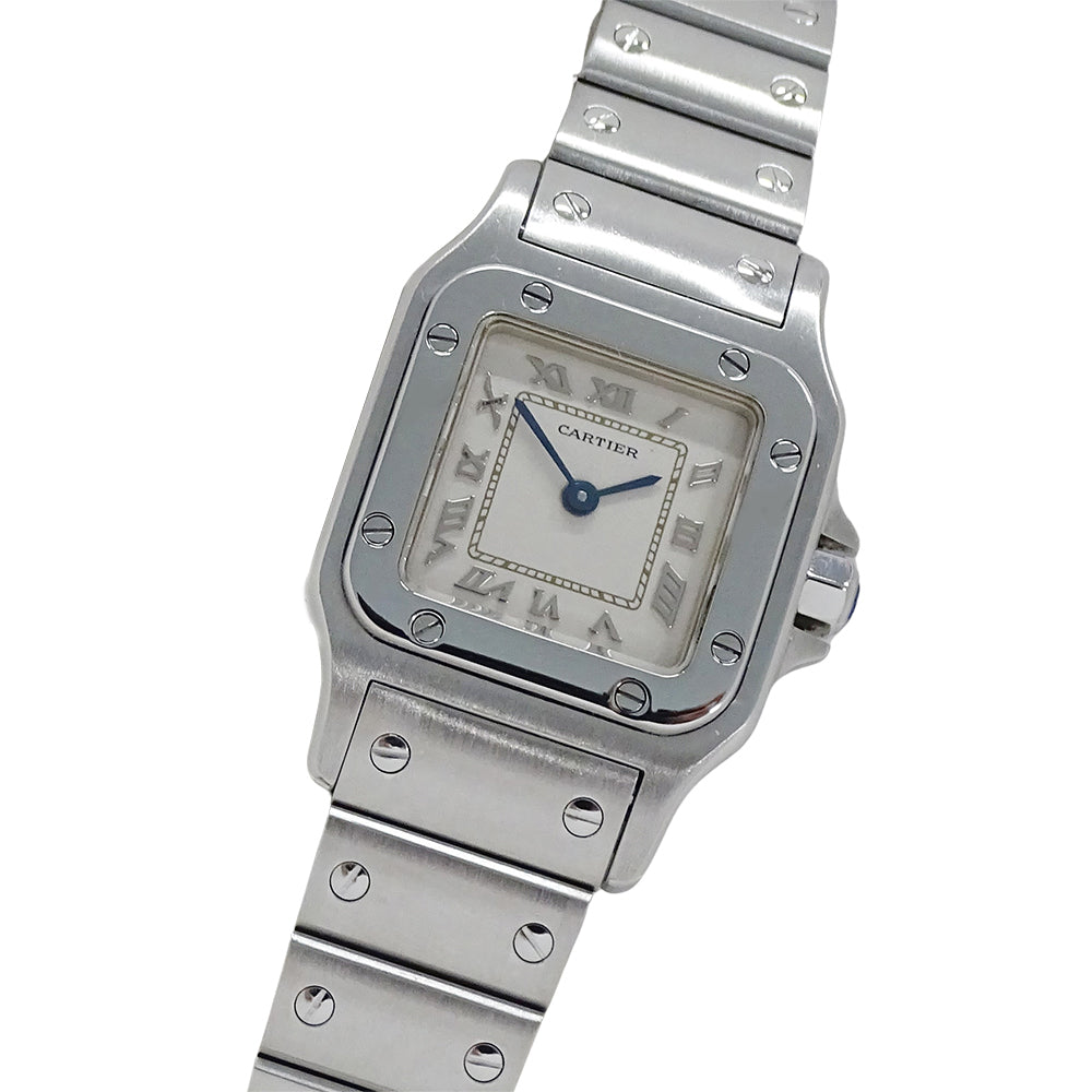 Cartier カルティエ サントスガルベ SM W20024D6 レディース 腕時計 クオーツ QZ ステンレス 磨き済み【中古】