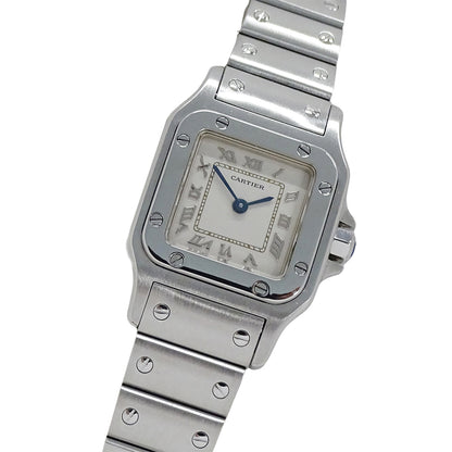 Cartier カルティエ サントスガルベ SM W20024D6 レディース 腕時計 クオーツ QZ ステンレス 磨き済み【中古】