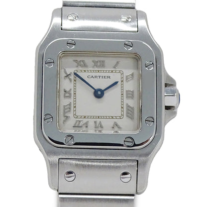 Cartier カルティエ サントスガルベ SM W20024D6 レディース 腕時計 クオーツ QZ ステンレス 磨き済み【中古】