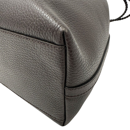 GUCCI グッチ トートバッグ ダークブラウン 419689 レザー レディース メンズ 【中古】