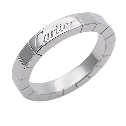 Cartier カルティエ ラニエール リング 指輪 750WG ホワイトゴールド #48 レディース 磨き済み【中古】