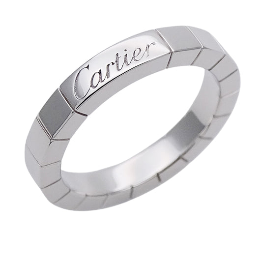 Cartier カルティエ ラニエール リング 指輪 750WG ホワイトゴールド #48 レディース 磨き済み【中古】