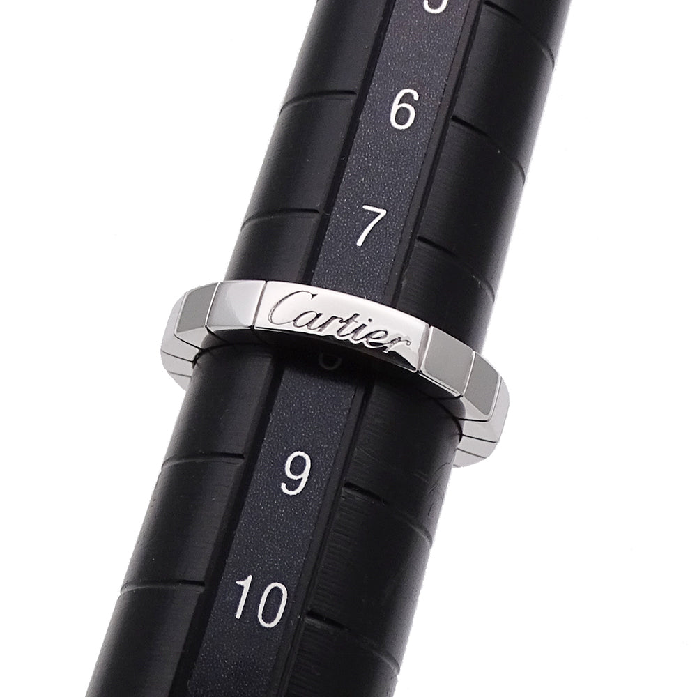Cartier カルティエ ラニエール リング 指輪 750WG ホワイトゴールド #48 レディース 磨き済み【中古】