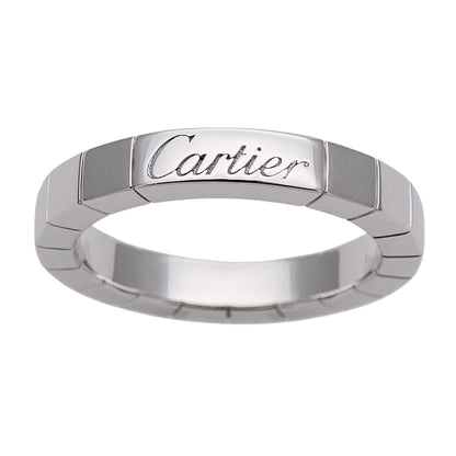 Cartier カルティエ ラニエール リング 指輪 750WG ホワイトゴールド #48 レディース 磨き済み【中古】