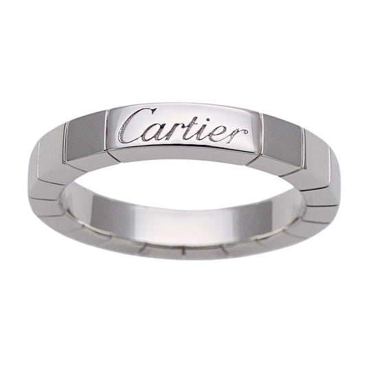 Cartier カルティエ ラニエール リング 指輪 750WG ホワイトゴールド #48 レディース 磨き済み【中古】