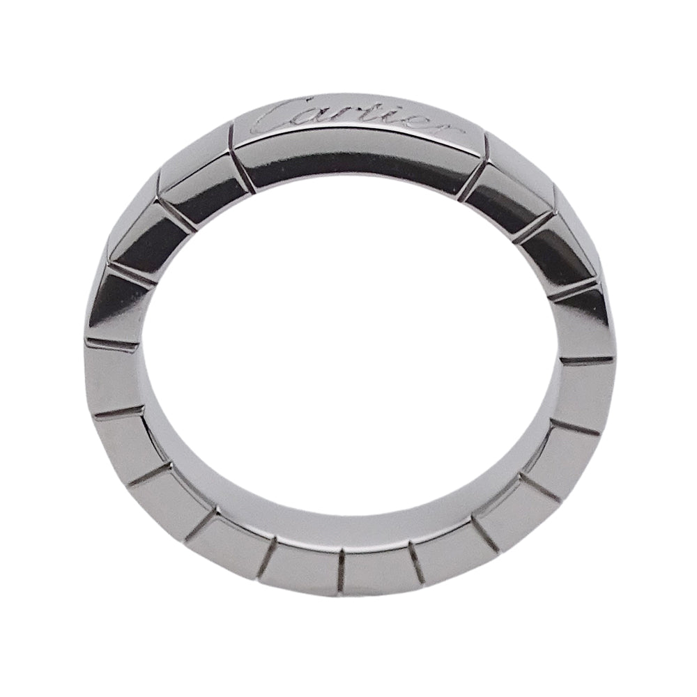 Cartier カルティエ ラニエール リング 指輪 750WG ホワイトゴールド #48 レディース 磨き済み【中古】
