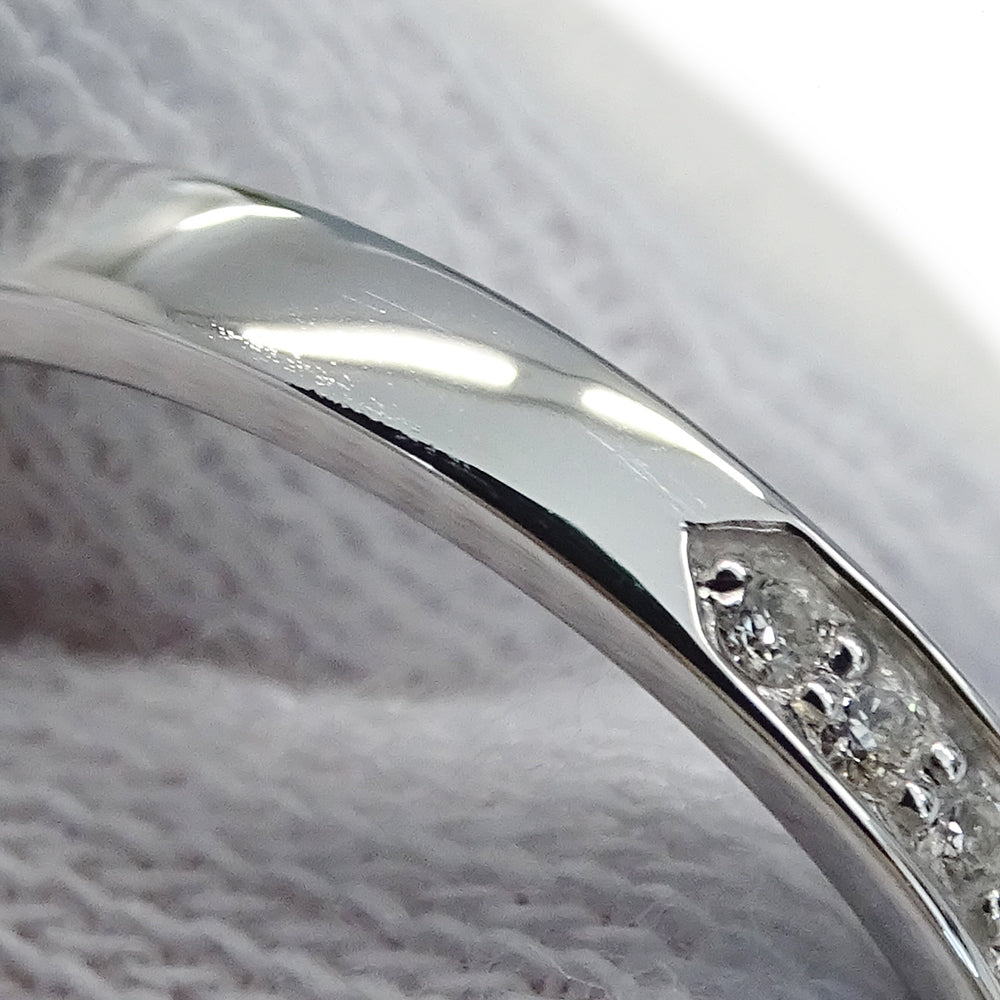 TIFFANY&Co. ティファニー Tワン リング 指輪 750WG ホワイトゴールド 約11号 レディース 磨き済み【中古】