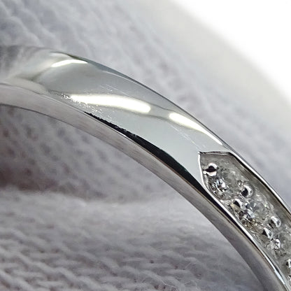 TIFFANY&Co. ティファニー Tワン リング 指輪 750WG ホワイトゴールド 約11号 レディース 磨き済み【中古】