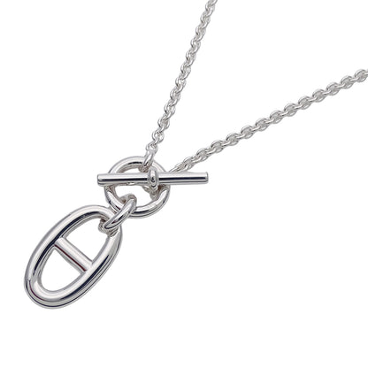 HERMES エルメス シェーヌダンクル アミュレット ネックレス SV925 シルバー レディース 磨き済み【中古】