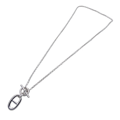 HERMES エルメス シェーヌダンクル アミュレット ネックレス SV925 シルバー レディース 磨き済み【中古】