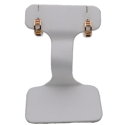 TIFFANY&Co. ティファニー アトラス オープン ピアス 750PG ピンクゴールド レディース 磨き済み【中古】
