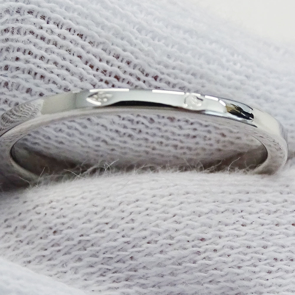 Cartier カルティエ バレリーナ ソリテール リング 指輪 PT950 ダイヤモンド #52 約11号 レディース 磨き済み【中古】