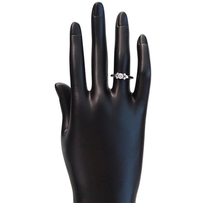 Cartier カルティエ バレリーナ ソリテール リング 指輪 PT950 ダイヤモンド #52 約11号 レディース 磨き済み【中古】
