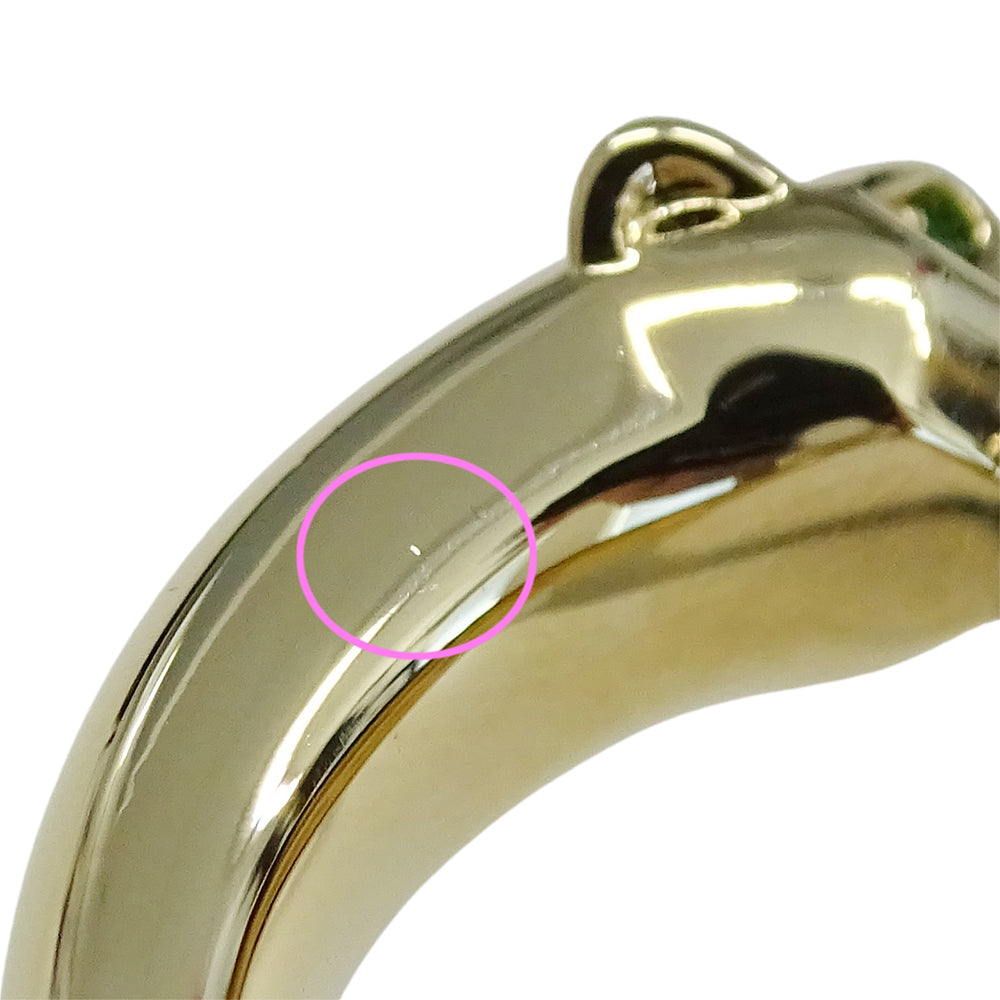 Cartier カルティエ パンテール スモール リング 指輪 750YG ゴールド #58 約17号 レディース メンズ 磨き済み【中古】