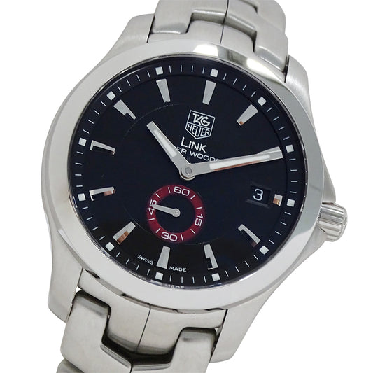 TAG Heuer タグホイヤー リンク タイガーウッズ WJ2110 BA0570 メンズ 腕時計 タイガーウッズ 8000本限定 自動巻き ステンレス 磨き済み【中古】