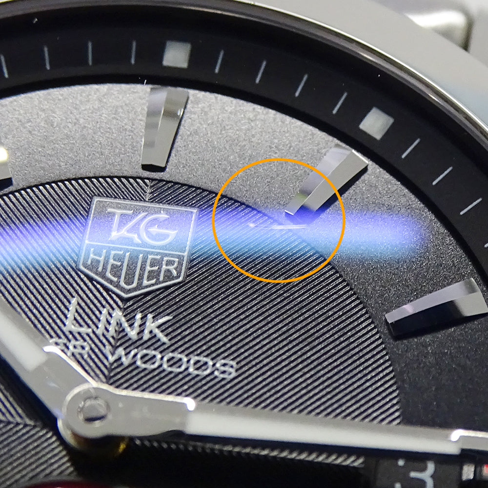 TAG Heuer タグホイヤー リンク タイガーウッズ WJ2110 BA0570 メンズ 腕時計 タイガーウッズ 8000本限定 自動巻き ステンレス 磨き済み【中古】