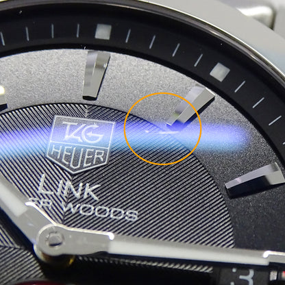 TAG Heuer タグホイヤー リンク タイガーウッズ WJ2110 BA0570 メンズ 腕時計 タイガーウッズ 8000本限定 自動巻き ステンレス 磨き済み【中古】