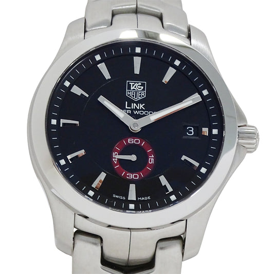 TAG Heuer タグホイヤー リンク タイガーウッズ WJ2110 BA0570 メンズ 腕時計 タイガーウッズ 8000本限定 自動巻き ステンレス 磨き済み【中古】