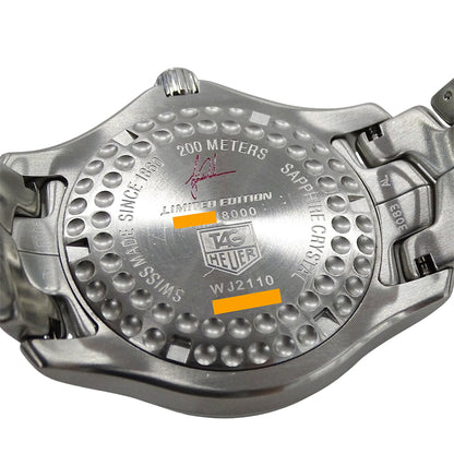 TAG Heuer タグホイヤー リンク タイガーウッズ WJ2110 BA0570 メンズ 腕時計 タイガーウッズ 8000本限定 自動巻き ステンレス 磨き済み【中古】