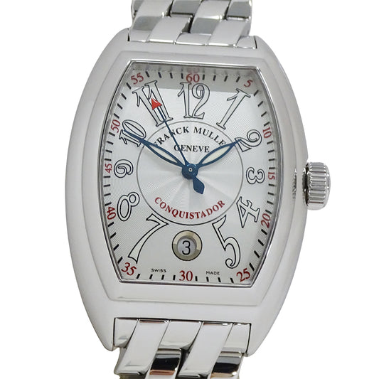 FRANCK MULLER フランクミュラー コンキスタドール 8005.SC メンズ 腕時計 デイト 自動巻き ステンレス 磨き済み【中古】