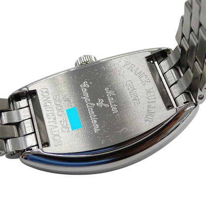 FRANCK MULLER フランクミュラー コンキスタドール 8005.SC メンズ 腕時計 デイト 自動巻き ステンレス 磨き済み【中古】