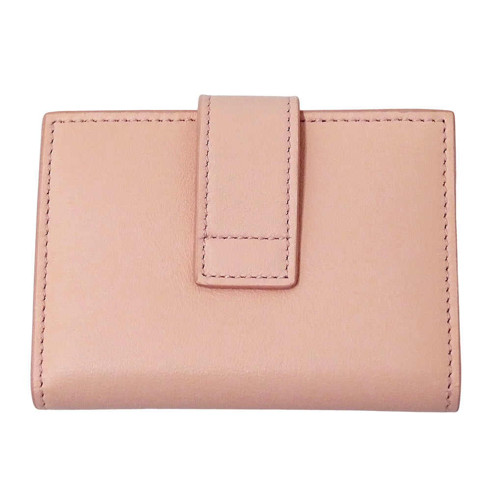 Ferragamo フェラガモ カードケース ガンチーニ ピンク レザー レディース 【中古】