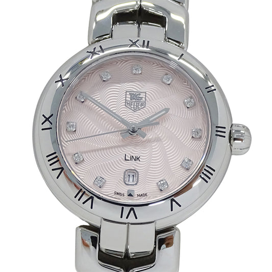TAG Heuer タグホイヤー リンク WAT1415 BA0954 レディース 腕時計 11Pダイヤ クオーツ ステンレス 磨き済み【中古】