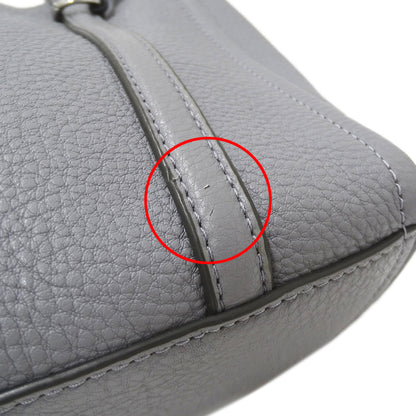MARC JACOBS マークジェイコブス ハンドバッグ ショルダーバッグ 2way グレー レザー レディース 【中古】
